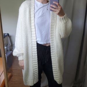 Honey Punch Cream Knit Cardigan